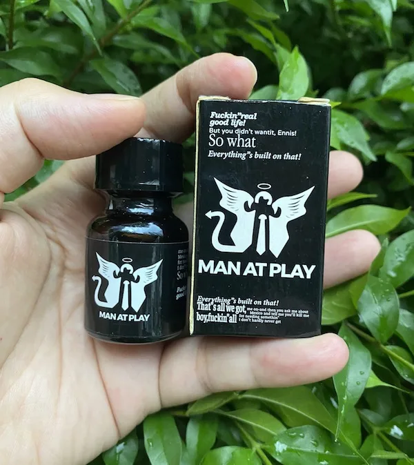 Popper Man At Play đen 10ml chính hãnh dành cho Top Bot loại mạnh — ảnh 2