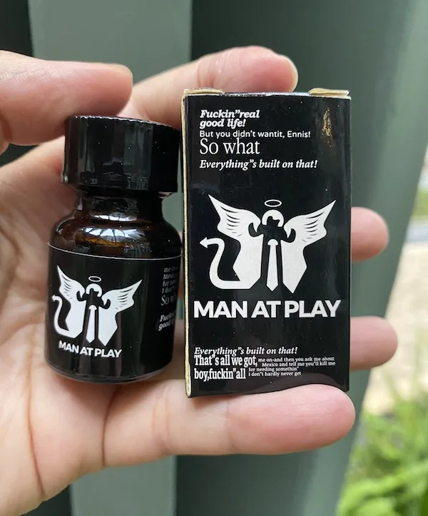 Popper Man At Play đen 10ml chính hãnh dành cho Top Bot loại mạnh — ảnh 8