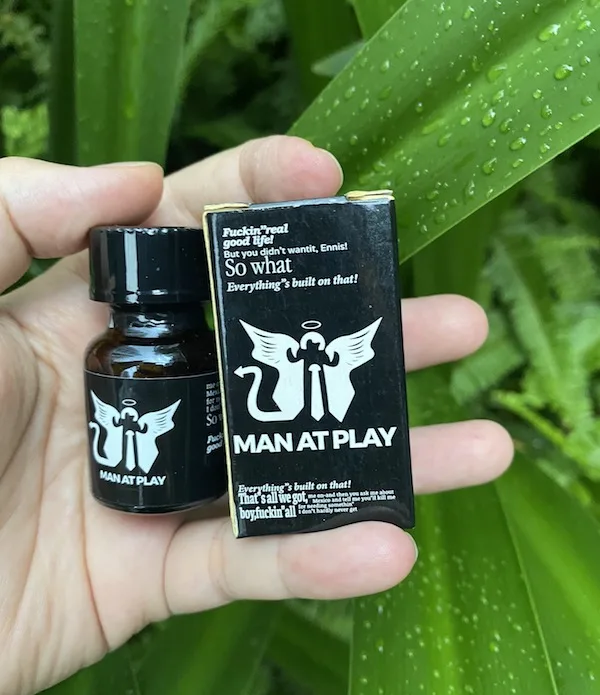 Popper Man At Play đen 10ml chính hãnh dành cho Top Bot loại mạnh — ảnh 5