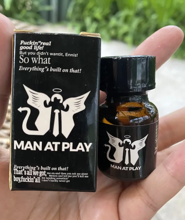 Popper Man At Play đen 10ml chính hãnh dành cho Top Bot loại mạnh — ảnh 7