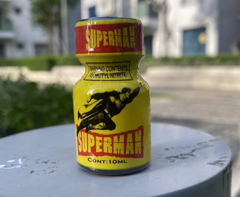 Popper Superman 10ml USA kích thích mạnh mẽ — Cảm giác đó sẽ khiến bạn không thể rời xa sản phẩm tuyệt
