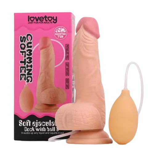 dương vật giả lovetoy 8 inch mềm mại bắn nước xuất tinh chân thực mua ngay
