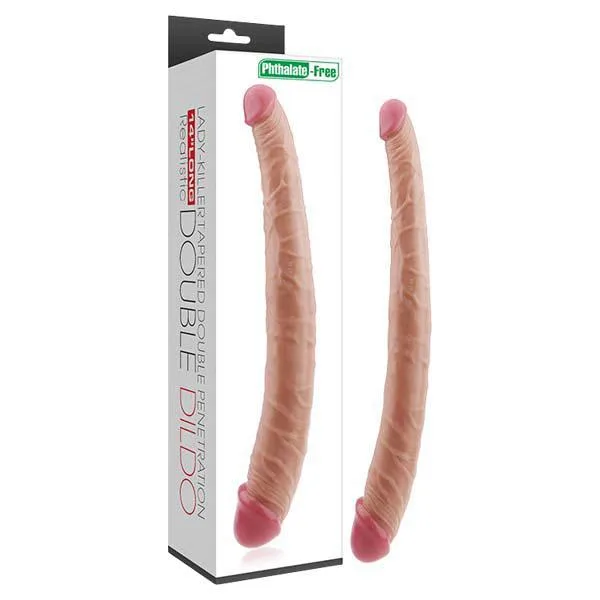 Lovetoy 2 Đầu Siêu Mềm Dương Vật Giả Size Khủng Uốn Dẻo