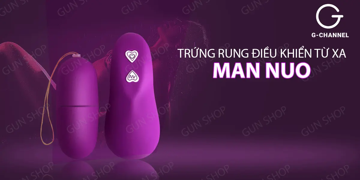 Trứng rung không dây 10 chế độ kích thích quyến rũ Man Nuo — ảnh 2