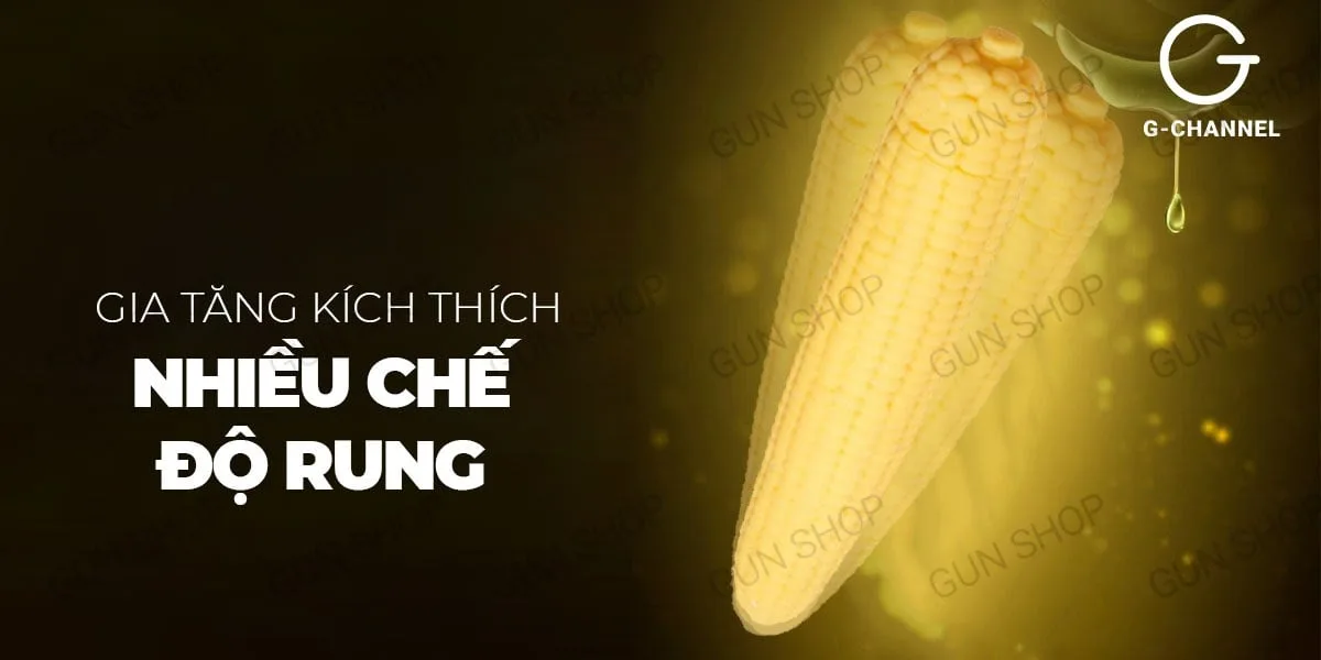 Dương vật giả rung đa chế độ Wistone Maize sạc điện siêu đã — Tại sao nên chọn dương vật giả rung hình trái bắp Wistone