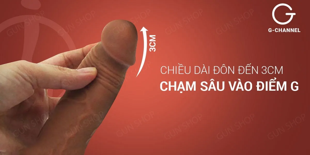Bao cao su đôn dên Jiuai tăng kích thước gân nổi siêu an — Sản phẩm cũng làm giảm độ nhạy cảm bằng lớp silicon dày, hỗ