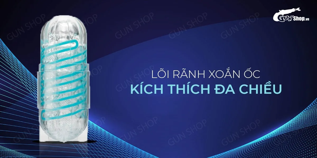 Âm đạo giả xoắn ốc Tenga Spinner 01 Tetra ôm khít siêu thực — ?Cậu nhỏ” được massage, co bóp đa chiều, đem tới cho các