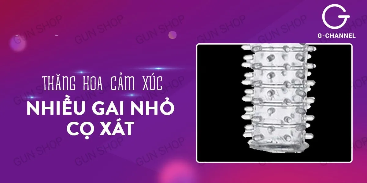Bao cao su gai bi đôn dên tăng kích thước cảm giác mạnh — ảnh 4