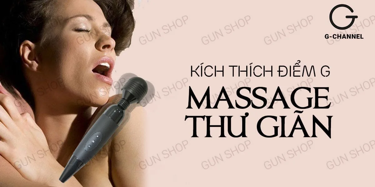 Máy massage AV Stick sạc điện tiện lợi thư giãn hiệu quả — Đừng bỏ lỡ, mua ngay hôm nay để trải nghiệm cảm giác hoàn