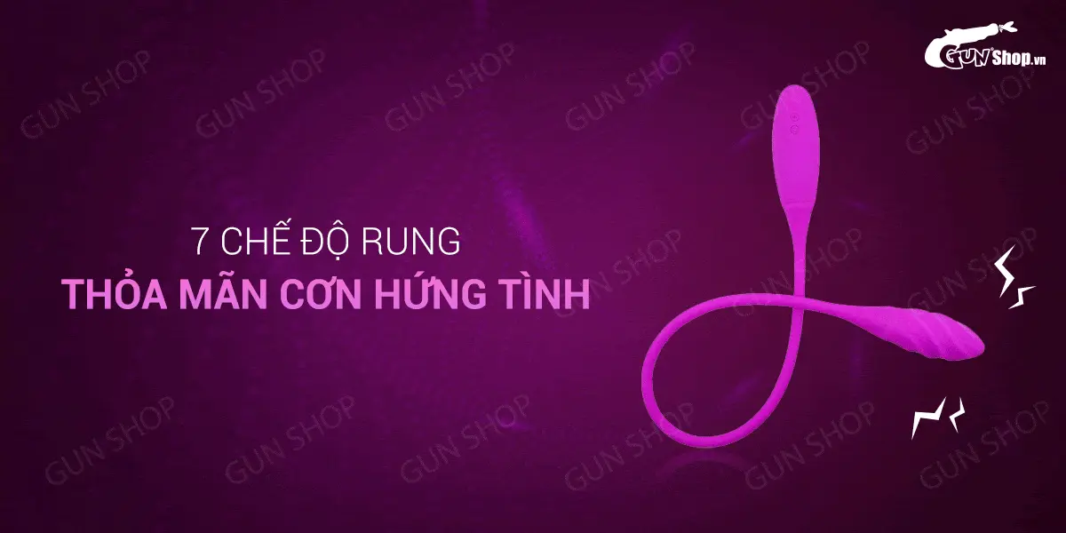 Trứng rung 2 đầu Pretty Love Snaky 7 chế độ sạc tiện lợi — ảnh 3