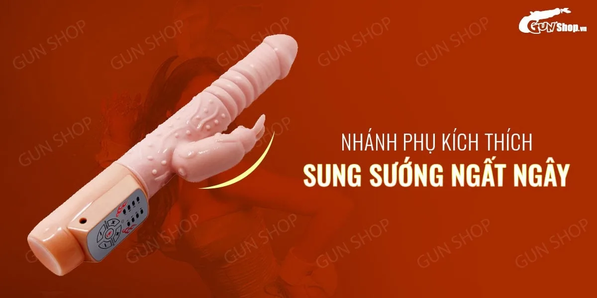 Dương vật giả Baile Hot Bunny rung thụt phát nhiệt, siêu mềm mại — ảnh 4
