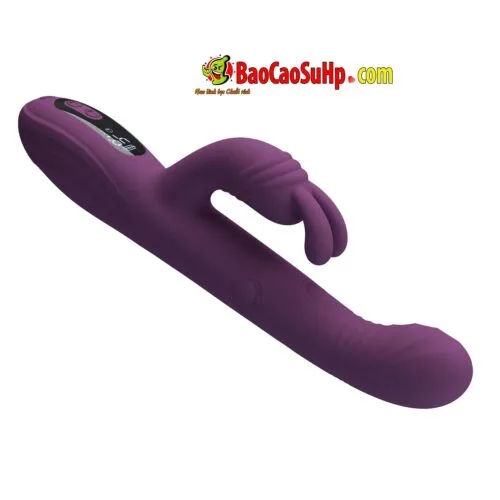 Dương vật giả cầm tay đa chức năng Prettylove tai thỏ BW-500112 Hurbert — ảnh 5