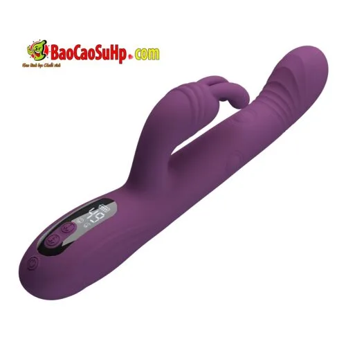 Dương vật giả cầm tay đa chức năng Prettylove tai thỏ BW-500112 Hurbert — ảnh 6