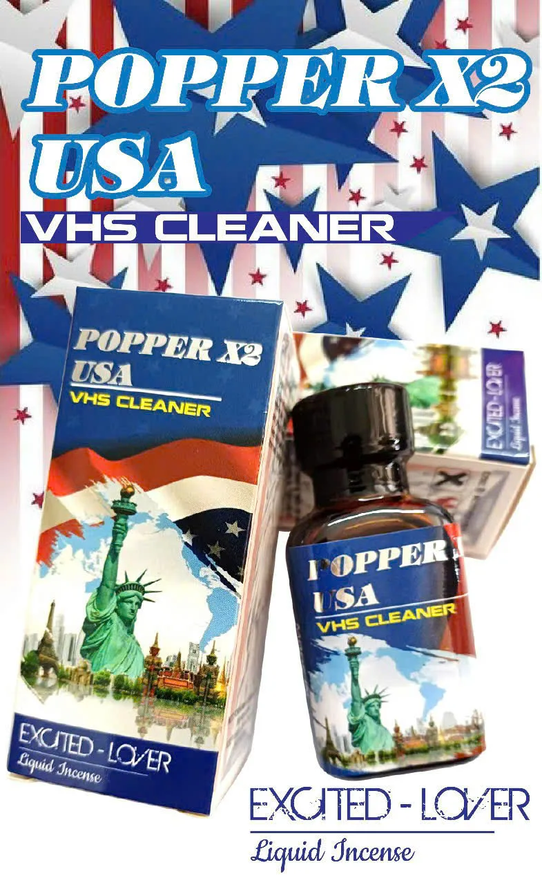 Popper X2 USA Excited Lover 30ml USA Không Cồn Kích Thích — Hướng dẫn sử dụng lọ hít tăng hưng phấn Popper X2 USA