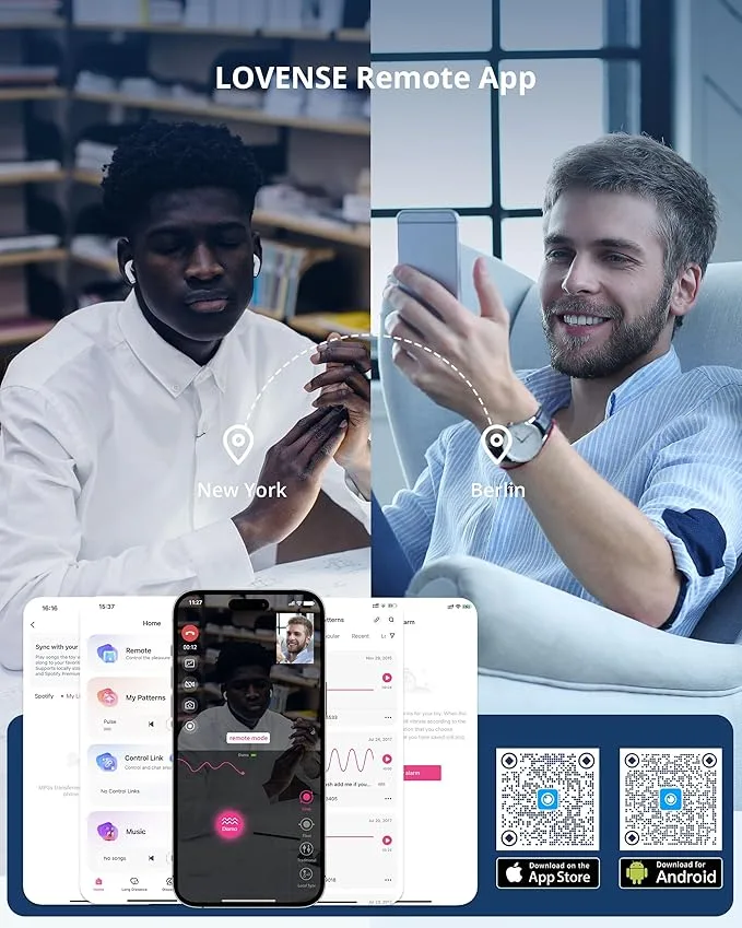 Vòng Rung Lovense Diamo Điều Khiển Từ Xa Bằng App Điện Thoại — Công Nghệ Điều Khiển Qua App Hiện Đại, Tự Do Khám Phá Tần