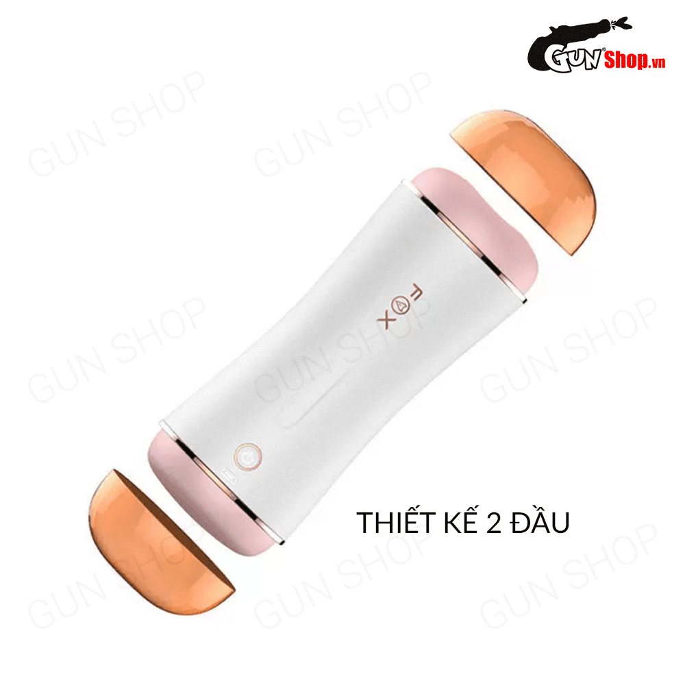 Âm đạo giả 2 đầu rung và rên dùng sạc - Fox Honour VS2 — ảnh 6