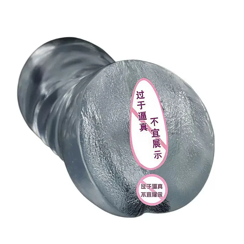 Âm đạo giả 2 đầu trong suốt COC Kieran miệng và âm đạo 820g mềm mịn — ảnh 4