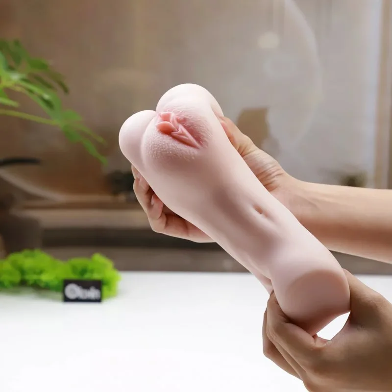 Âm đạo giả cầm tay Leten M682 mềm mại êm ái 2 lỗ hấp dẫn — ảnh 9