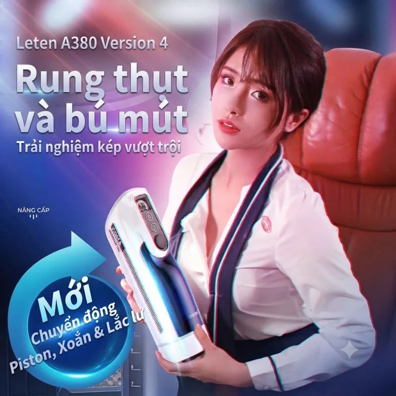Âm đạo giả đa năng Leten A380 Male Masturbator Version 4 — ảnh 2