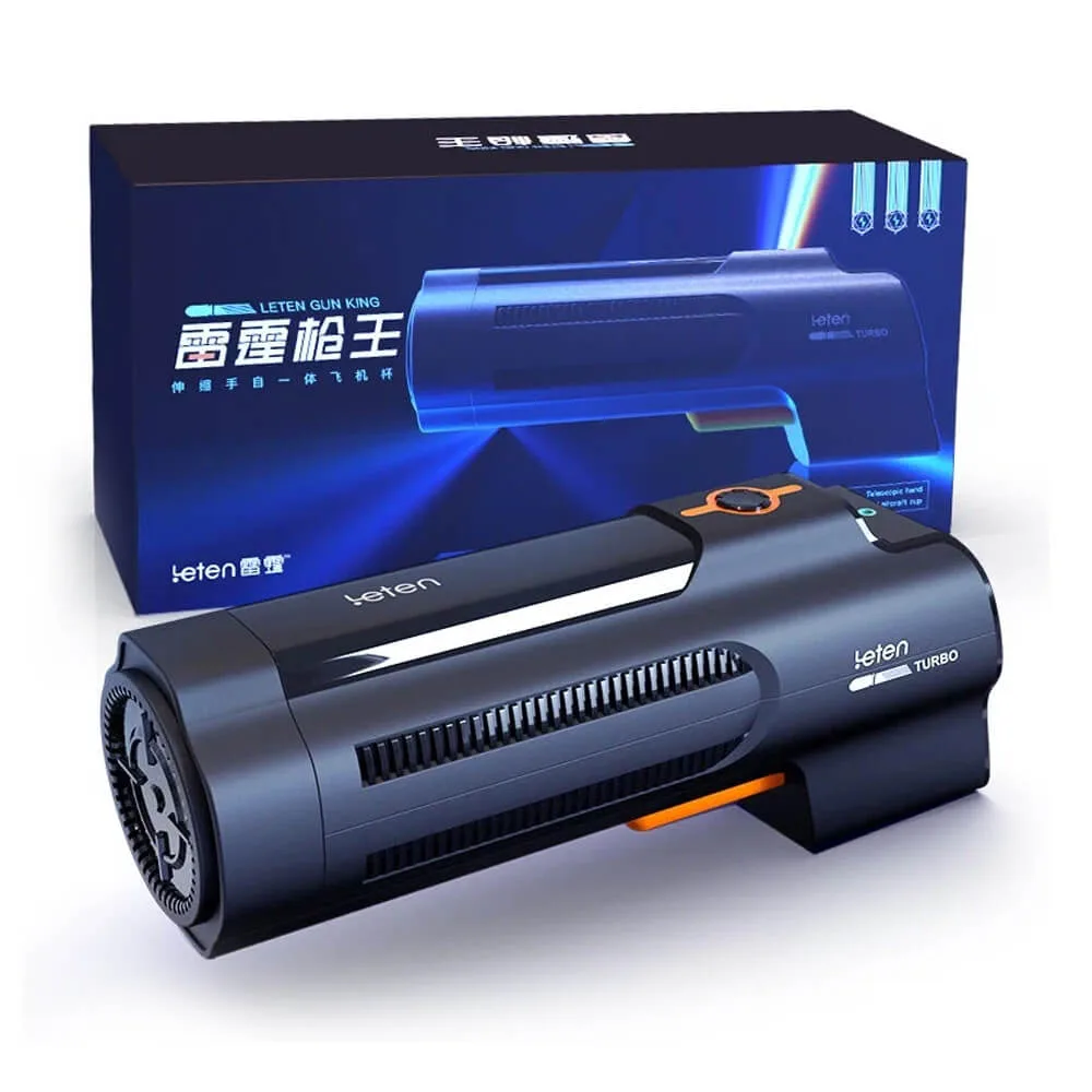 Âm đạo giả đa năng Leten The King Of The Gun rung thụt có bi — ảnh 2