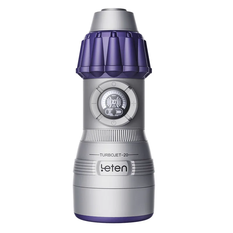 Âm đạo giả đa năng Leten Turbojet 20 rung hút tự động — ảnh 3