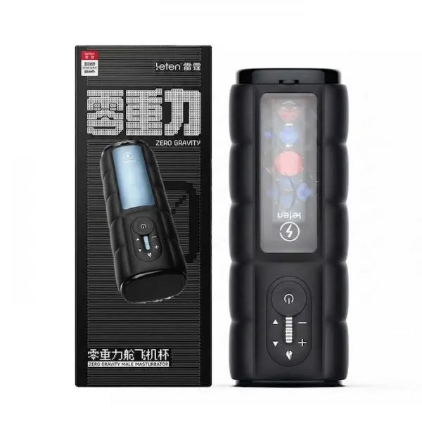 Âm đạo giả đa năng Leten Zero Gravity rung sưởi ấm
