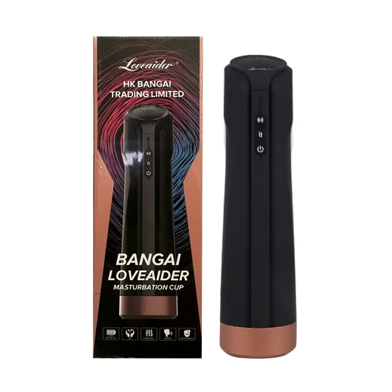 Âm đạo giả đa năng Loveaider HK Bangai rung mạnh siêu mềm mại