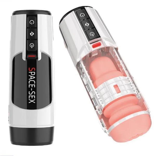 Âm đạo giả Space Sex đa năng rung thụt sưởi ấm tự động mua ngay