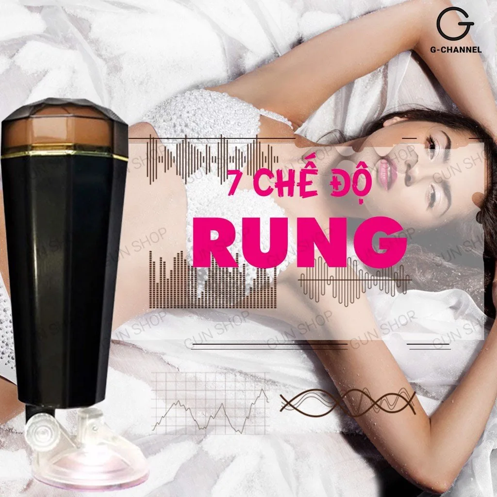 Âm đạo giả dính tường rung mạnh - Fleshlight X7 — ảnh 6