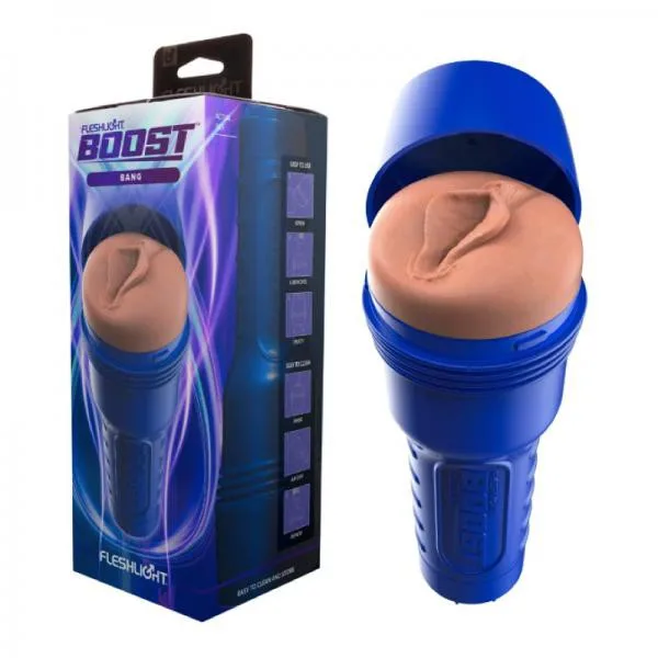 Âm đạo giả Fleslight Boost Turbo Tech silicon mềm mại khủng