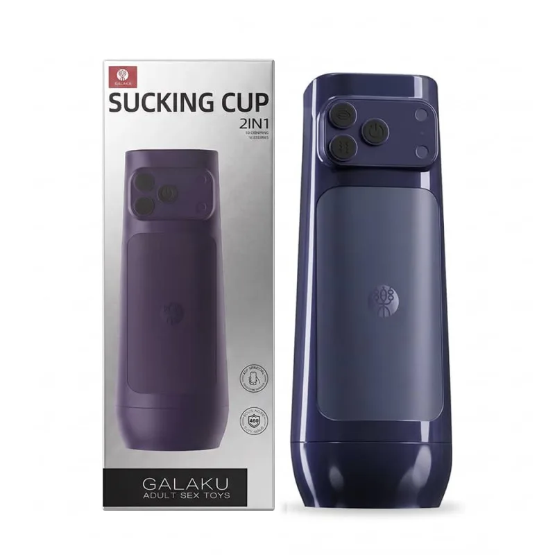 Âm đạo giả Galaku Sucking Cup rung hút mô phỏng iPhone 17 — ảnh 6