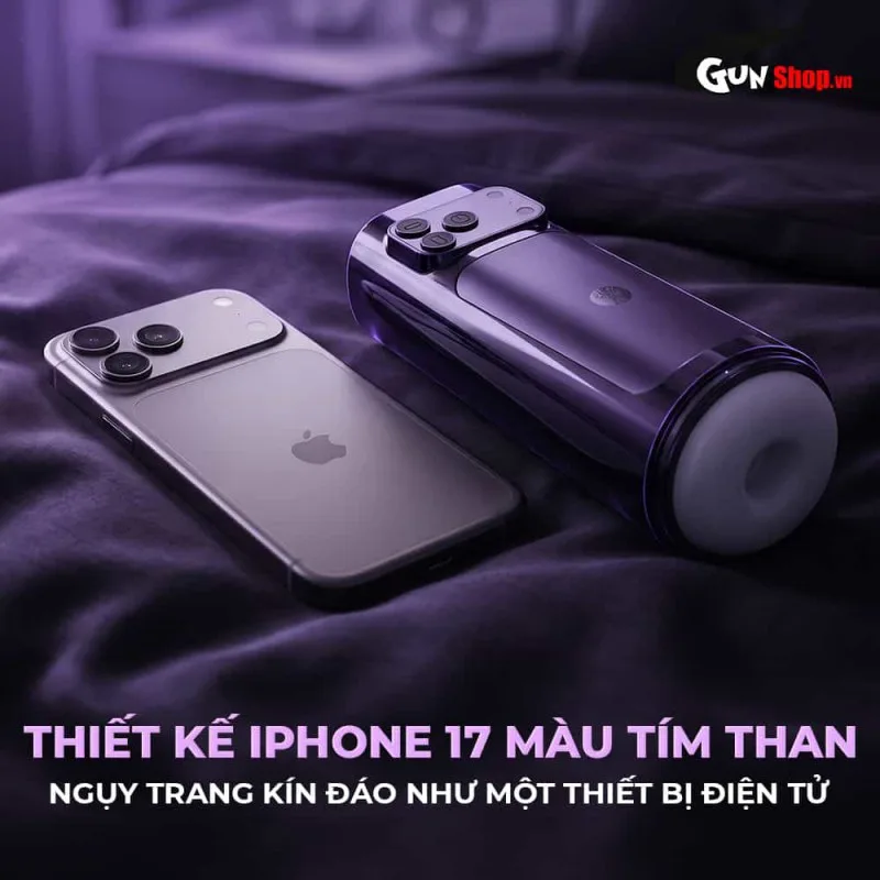 Âm đạo giả Galaku Sucking Cup rung hút mô phỏng iPhone 17 — ảnh 9