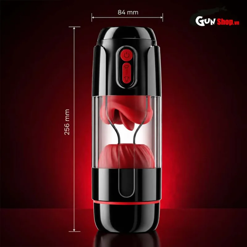 Âm đạo giả Galaku U-Man 2 đầu miệng lưỡi và bướm giả — ảnh 3