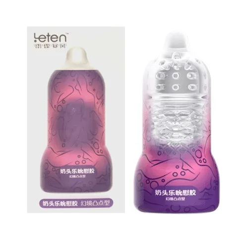 Âm đạo giả hình núm vú Leten thổi phồng silicon cao cấp kích thích