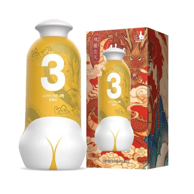 Âm đạo giả Leten One 3 Yellow siêu mềm dẻo, cảm giác thật, kích thích cực mạnh