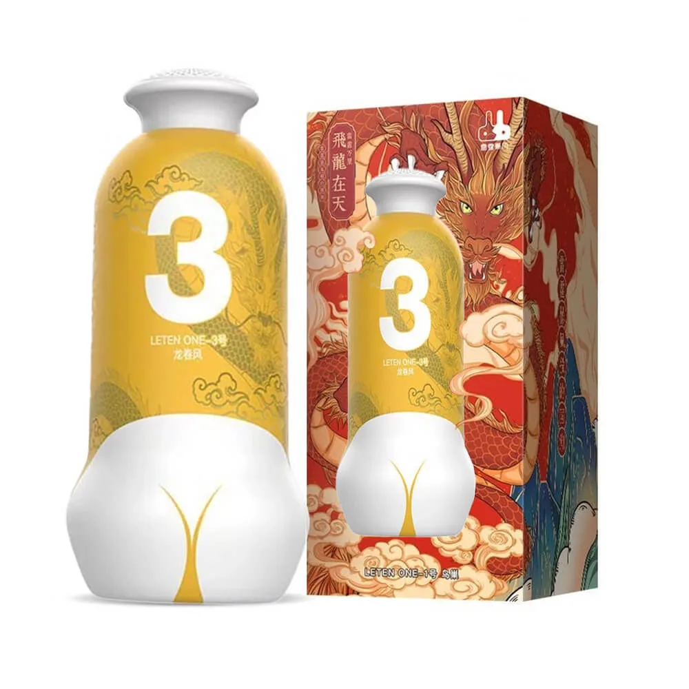 Âm đạo giả Leten One 3 Yellow siêu mềm dẻo, cảm giác thật, kích thích cực mạnh — ảnh 2