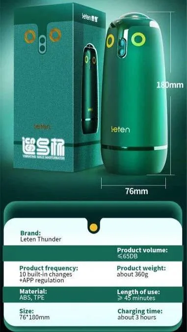 Âm đạo giả đa năng Leten Walking Bird điều khiển qua app — ảnh 3