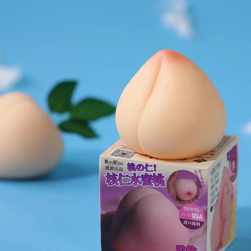 Âm đạo giả Manmiao Net Red Walnut Honey Peach quả đào đáng yêu — ảnh 3