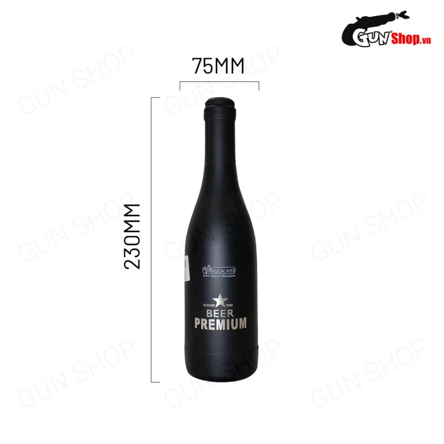 Âm đạo giả ngụy trang Magical Kiss Beer Premium Black đồ chơi tình dục tiện lợi — ảnh 3