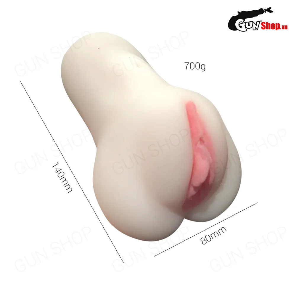 Âm đạo giả nguyên khối silicon trần cao cấp mềm mịn - Jiuai 05 — ảnh 3