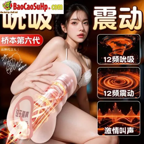 Âm đạo giả nguyên khối Wonderland Hashimoto thế hệ 6 Rung hút rên đa ngôn ngữ — ảnh 4