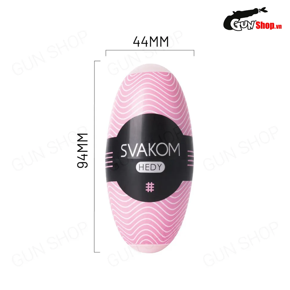 Âm đạo giả Svakom Hedy Pink nhỏ gọn cao cấp mềm mịn — ảnh 3