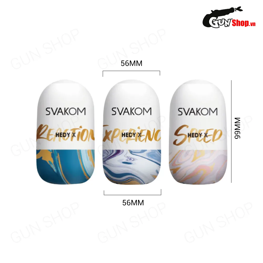 Âm đạo giả Svakom Hedy X nhỏ gọn silicon mềm hút chân thực — ảnh 3