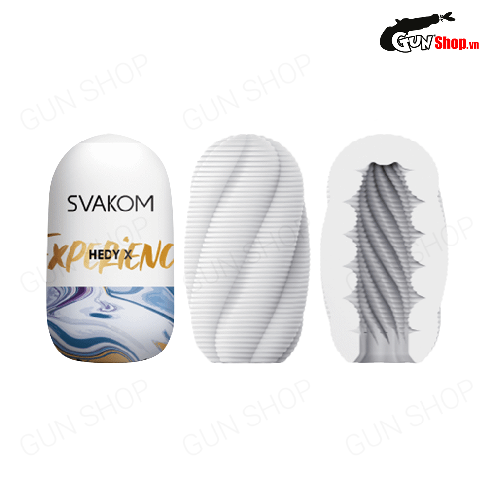 Âm đạo giả Svakom Hedy X nhỏ gọn silicon mềm hút chân thực — ảnh 4