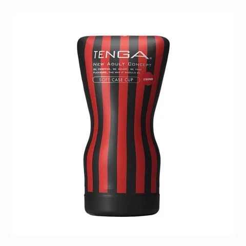 Âm đạo giả Tenga Red Black nhỏ gọn ôm khít silicon an toàn