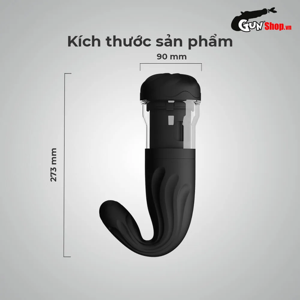 Âm đạo giả Pretty Love Breton xoay đảo chiều, đa chức năng sướng mê — ảnh 3