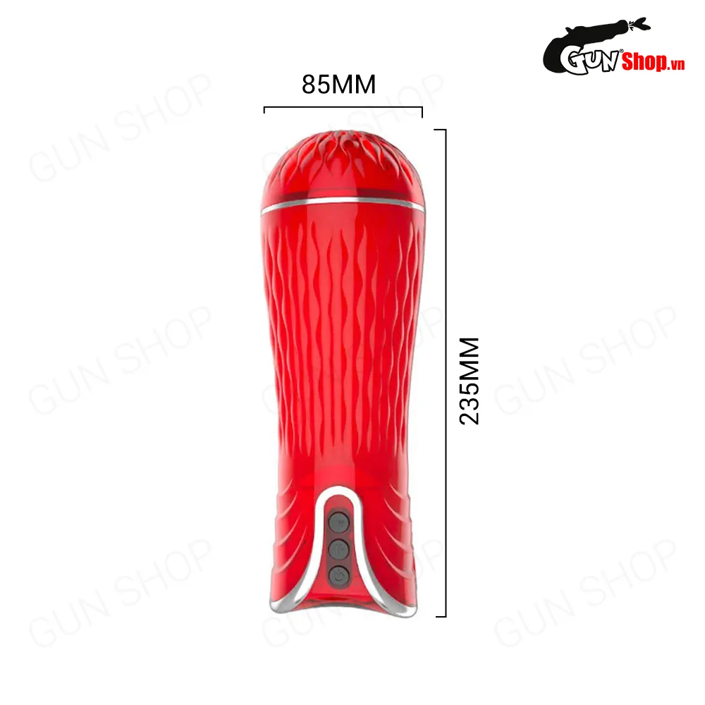 Âm đạo giả rung đa chế độ sạc nhanh Jiual 4D Red cao cấp — ảnh 3