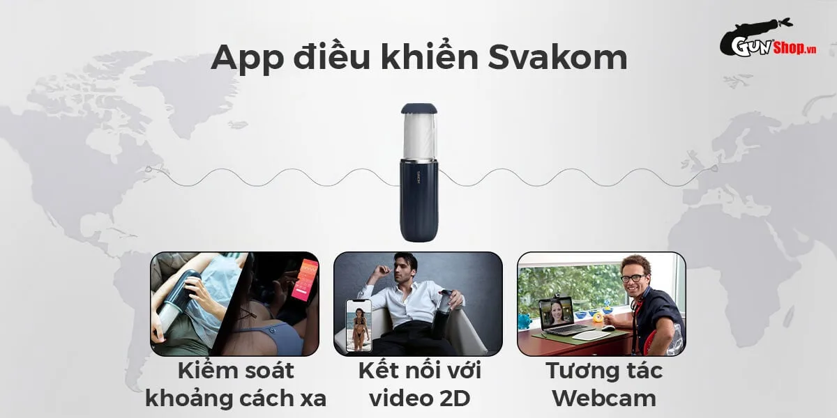 Âm đạo giả đa năng Svakom Alex Neo 2 rung thụt mạnh — Thiết kế & chất liệu cao cấp