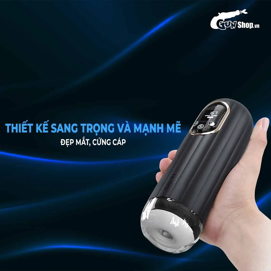 Âm đạo giả Svakom Bert đa năng rung thụt mạnh cảm giác thật — ảnh 5