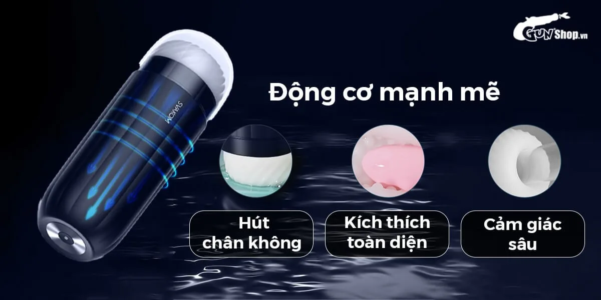 Âm đạo giả Svakom Hannes Neo co bóp sưởi ấm tiện lợi điều — Đại lý Âm đạo giả Svakom Hannes Neo co bóp sưởi ấm điều